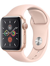 Best available price of Apple Watch Series 5 Aluminum in Palestine