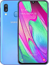 Best available price of Samsung Galaxy A40 in Palestine